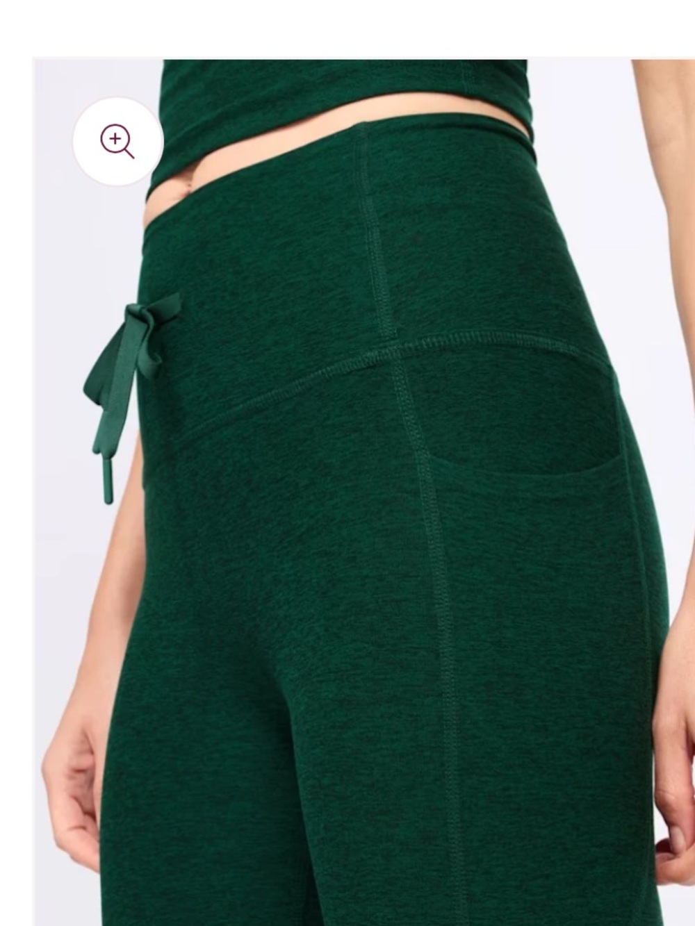 Beyond Yoga Forest Green High-Rise Leggings - Picture 4 of 5